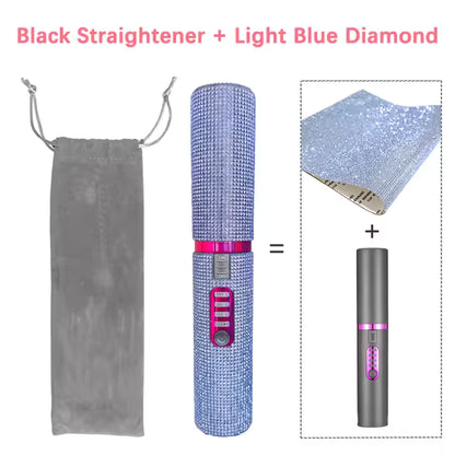 Rechargeable Portable Diamond Straightener