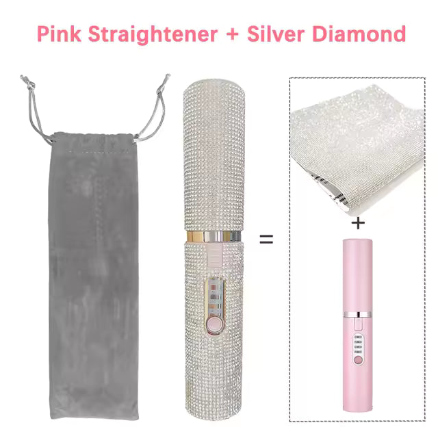 Rechargeable Portable Diamond Straightener