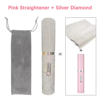Rechargeable Portable Diamond Straightener