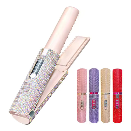 Rechargeable Portable Diamond Straightener